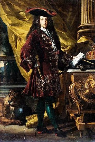 Francesco Solimena Portrait of Charles VI oil painting picture